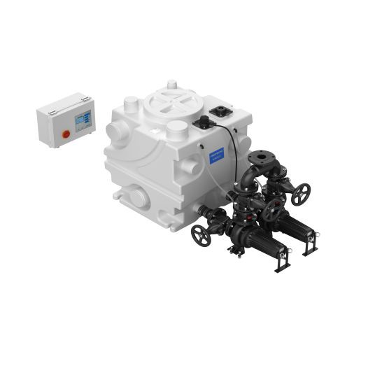 Large Horizontal Pump Sewage Lifting Pumping Station